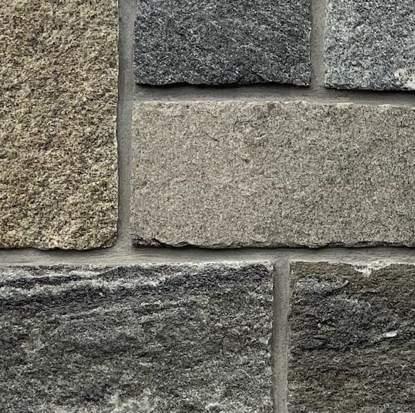Stoneyard Cambridge Blend Sq Rectangular Sample Board Thin Stone Veneer