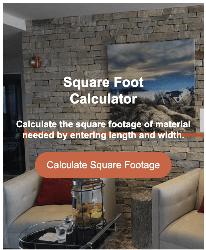 Square Foot Calculator for Stone