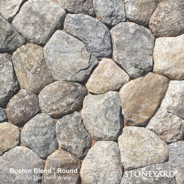 Stoneyard Boston Blend Round Natural Thin Veneer