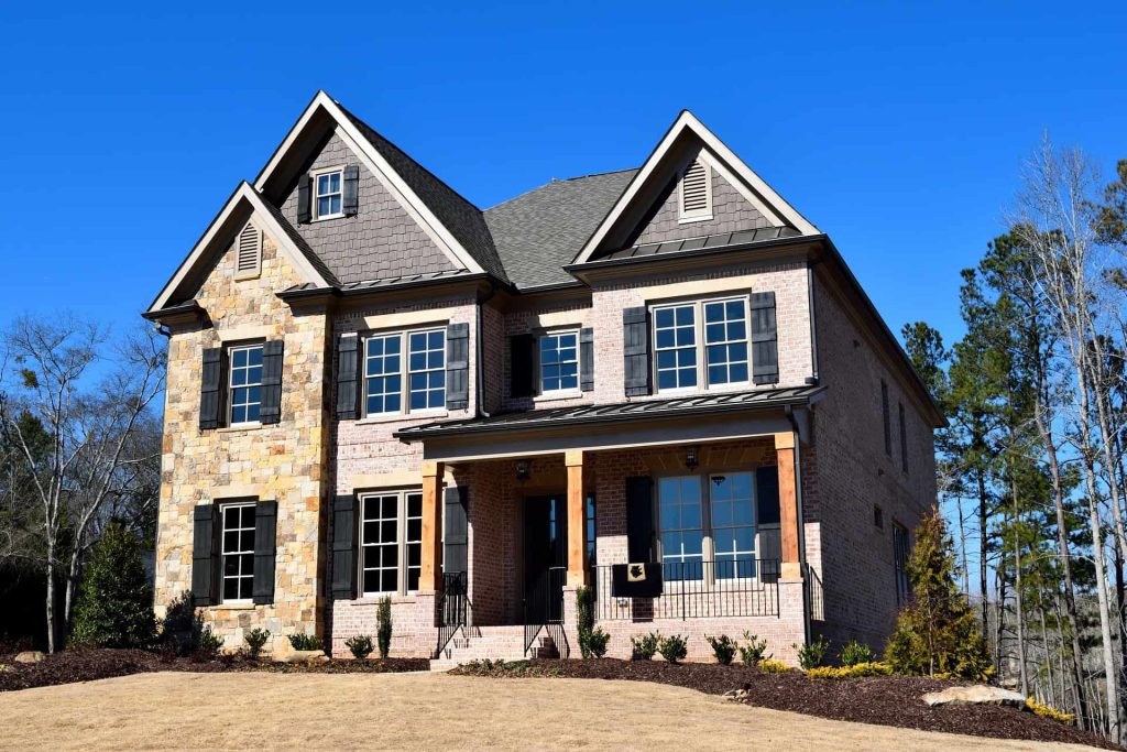 Brick Houses With Stone Veneer Accents