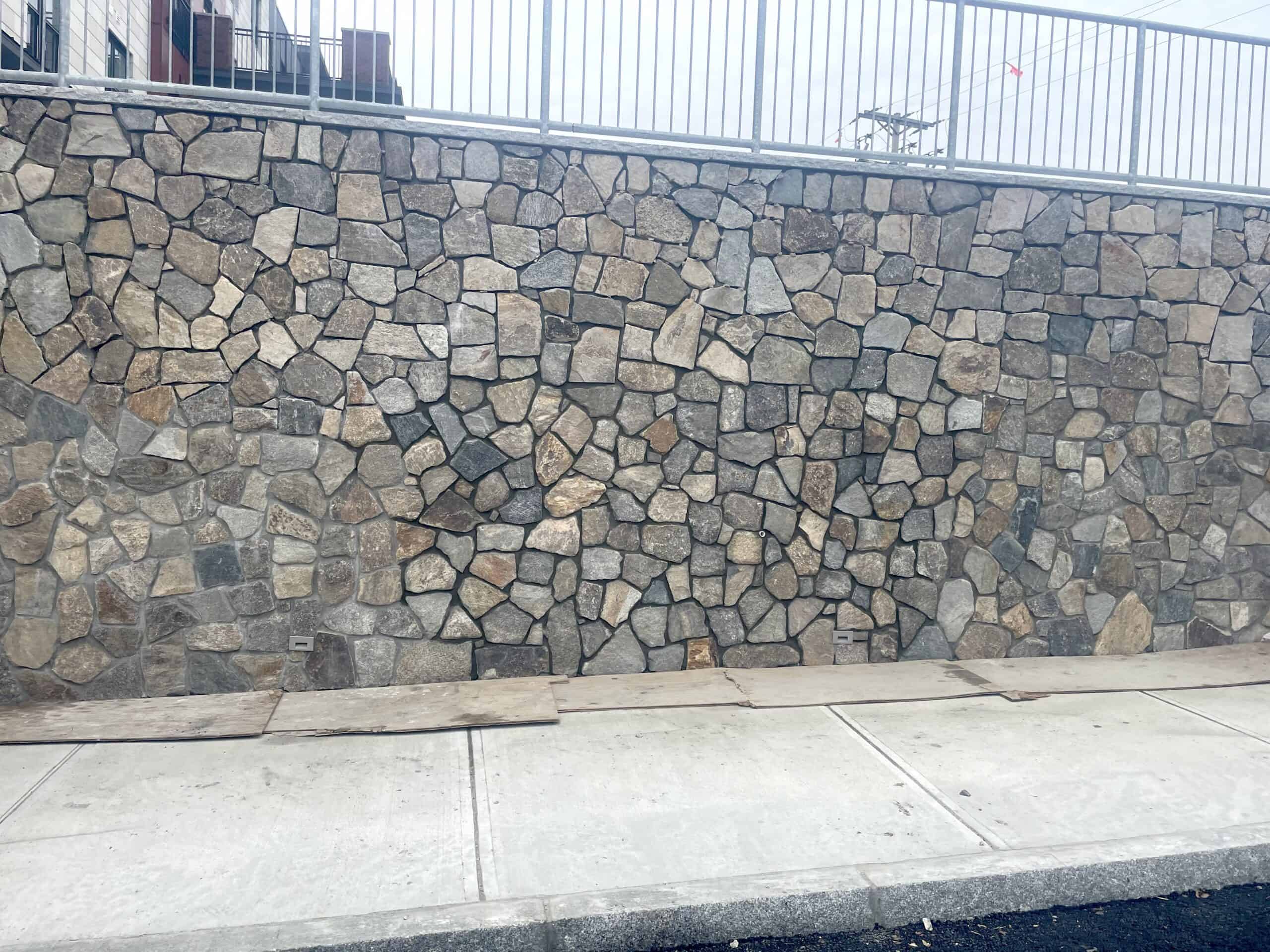Stoneyard Boston Blend Mosaic Stone Wall Murray Masonry & More