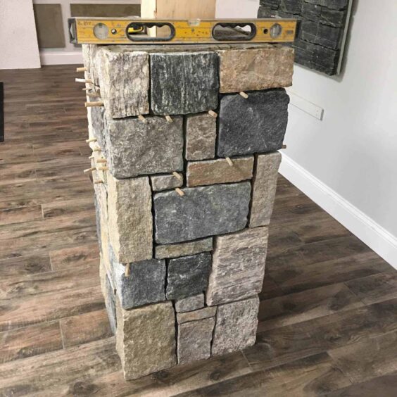 How to Build Stone Veneer Columns - Stoneyard®