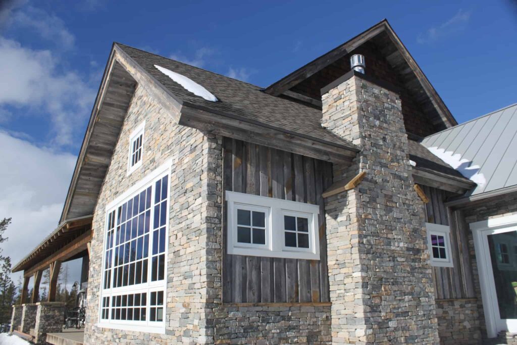 View of 27 Modern Stone Veneer Fireplace Ideas - Stoneyard