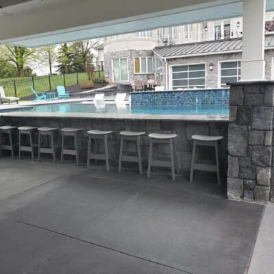 Pool by Jeramy Eichelberger Aquavision - Oyster Bay Square Rectangular