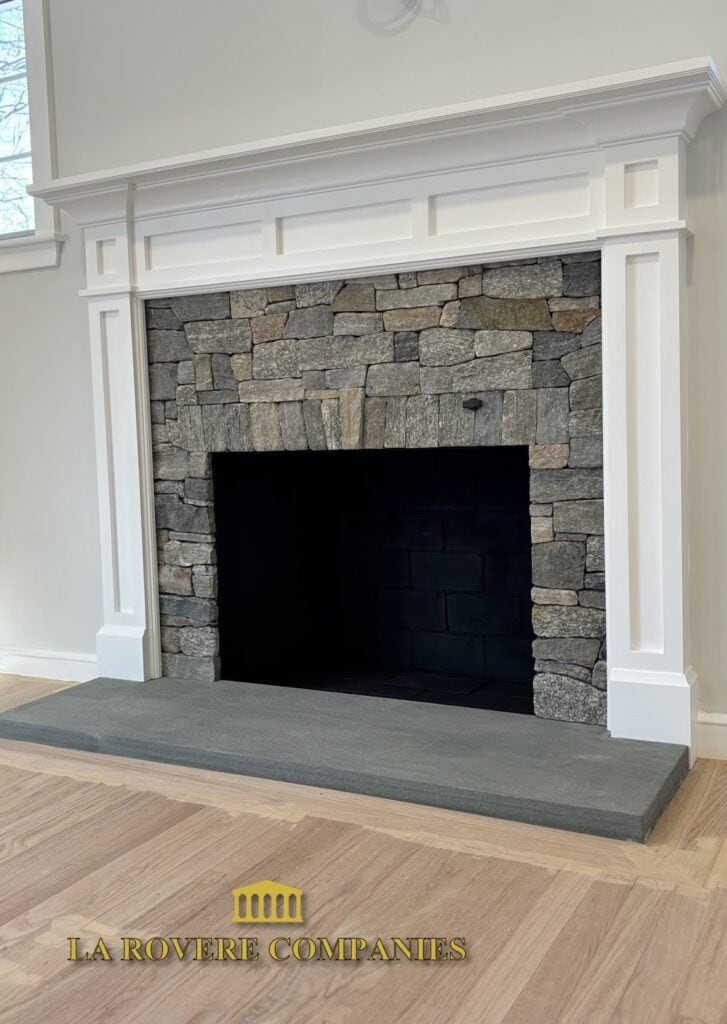 Fireplace by La Rovere Companies- Boston Blend Ledgestone