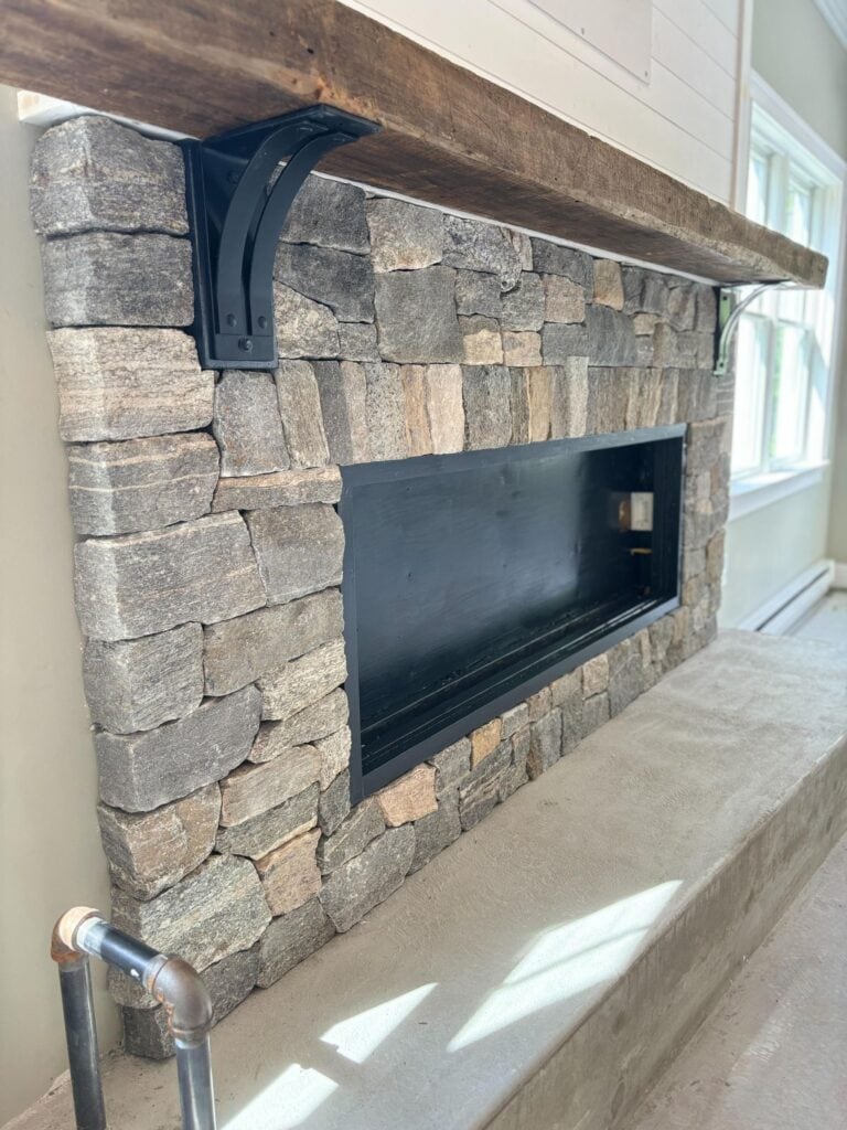 Fireplace by LaRovere Companies- Boston Blend Ledgestone