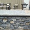 Exterior Wall - Steel Bay Stacked Stone