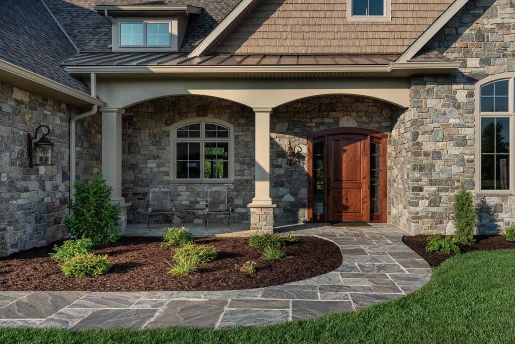 farmstead rubble entryway
