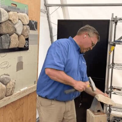 Trimming Stone Veneer