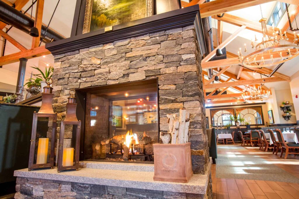 Copper Door Restaurant Fireplace