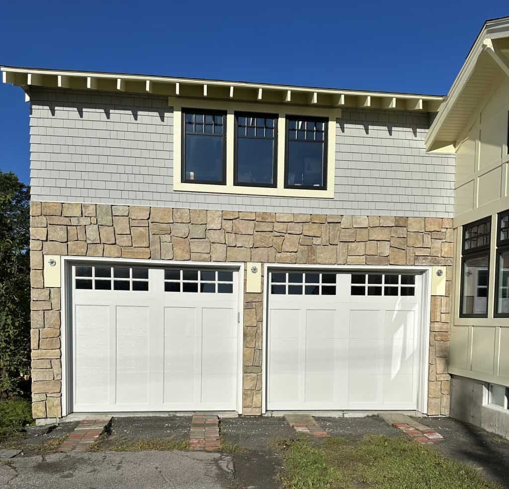 Siding and Chimney - Homeowner DIY - Coastal Sand Square and Rec