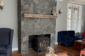 Shadow Mountain Mosaic Fireplace