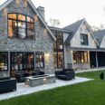 Newport Mist Ashlar Exterior Siding - New England Landscaping Inc & Robert Brown Architect
