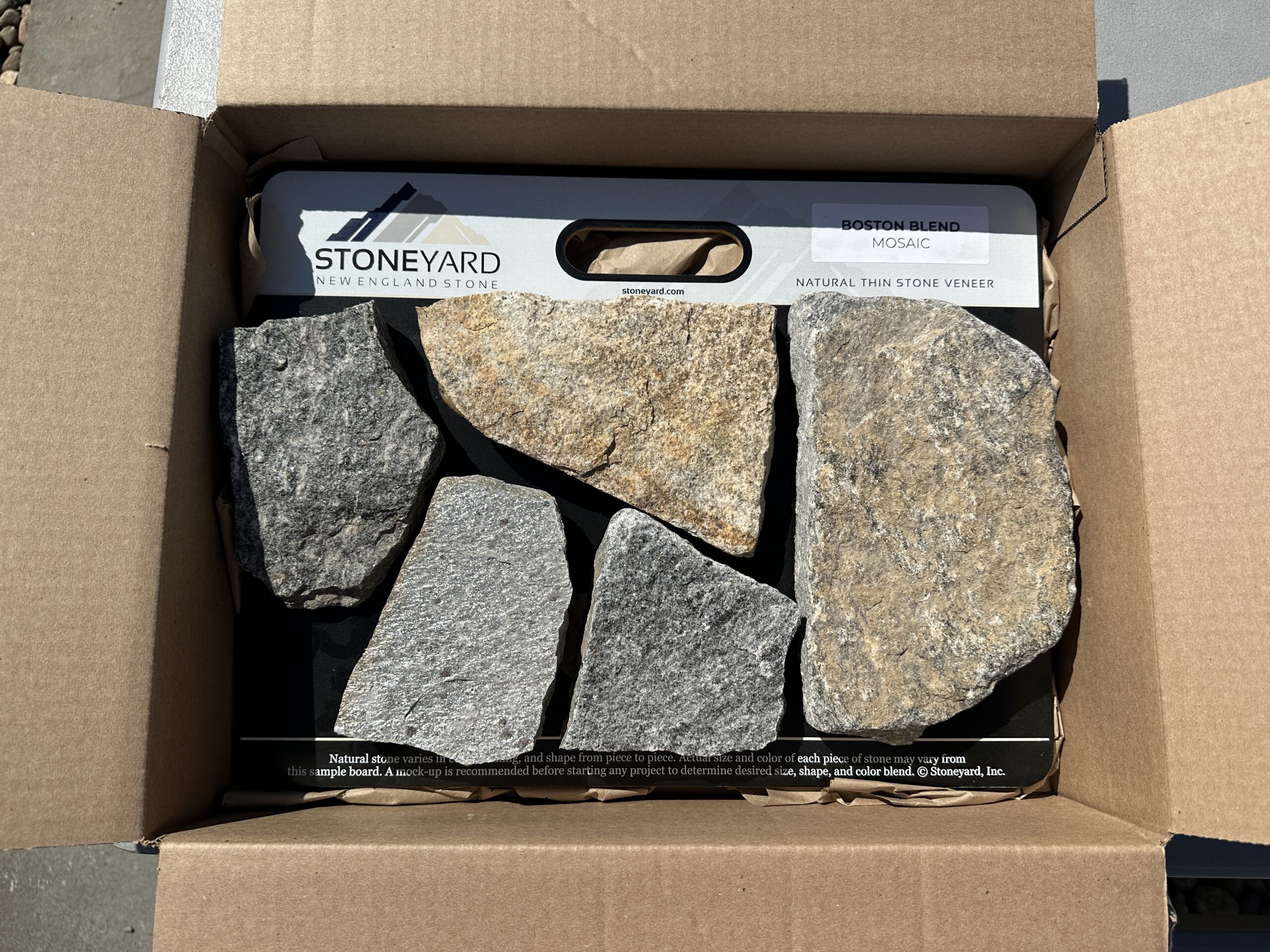 Unboxing Sample Board