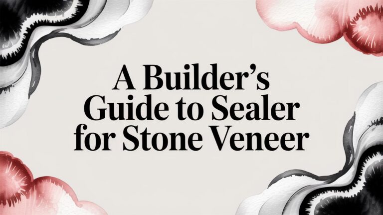 A Builder’s Guide to Sealer for Stone Veneer