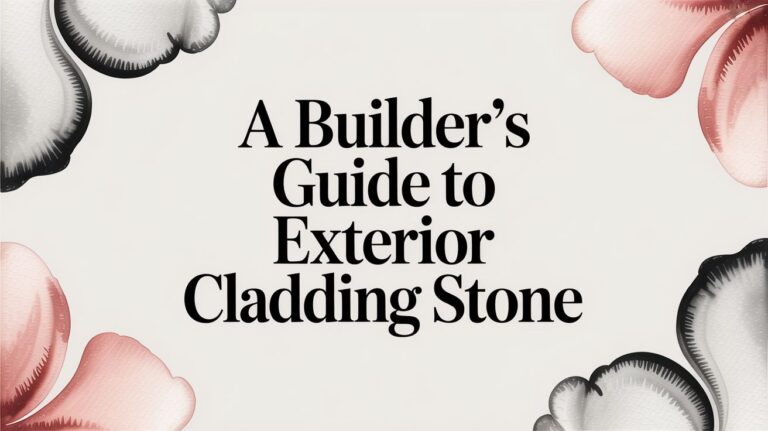 A Builder’s Guide to Exterior Cladding Stone