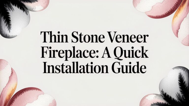 Thin Stone Veneer Fireplace: A Professional Installation Guide