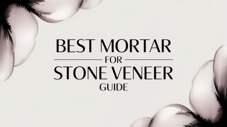 Best Mortar for New England Thin Stone Veneer Guide