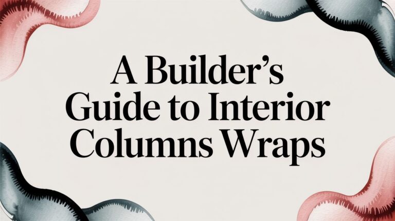 A Builder’s Guide to Interior Columns Wraps