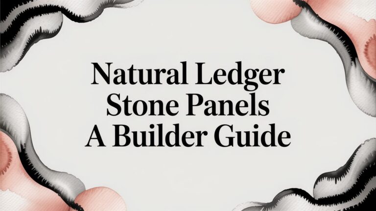 A Builder’s Guide to Real Natural Ledgestone Veneer
