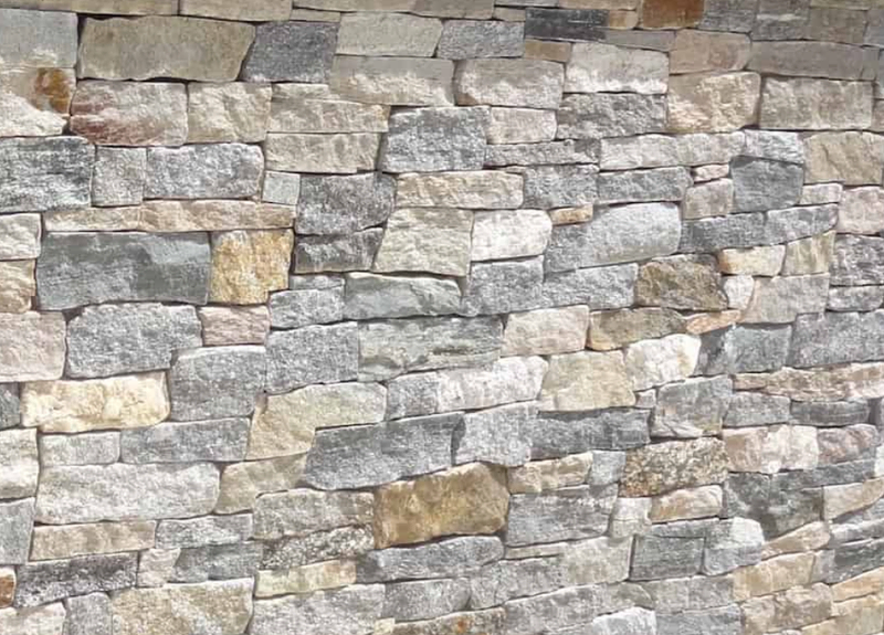 Tight-jointed (dry-stack)