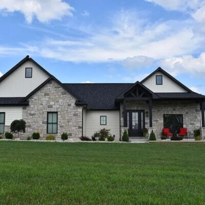Grayson Rustic Ashlar limestone project detail