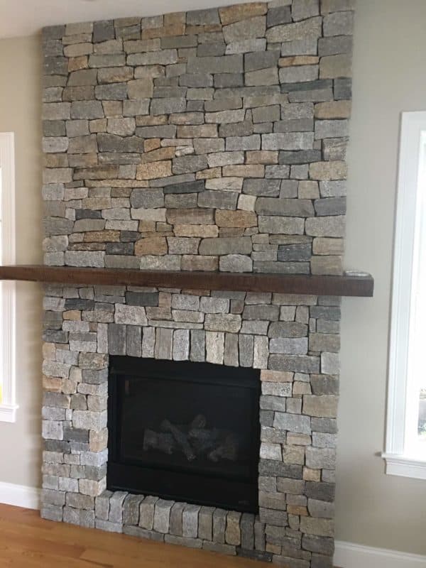 From Gas Insert to Natural Stone Fireplace - Stoneyard®