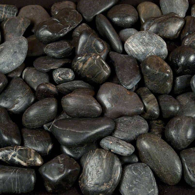 Black Polished Pebbles - Stoneyard®