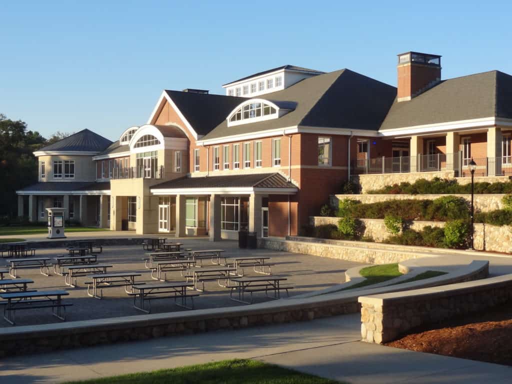 Curry College Student Center in Boston Blend Round - Stoneyard®