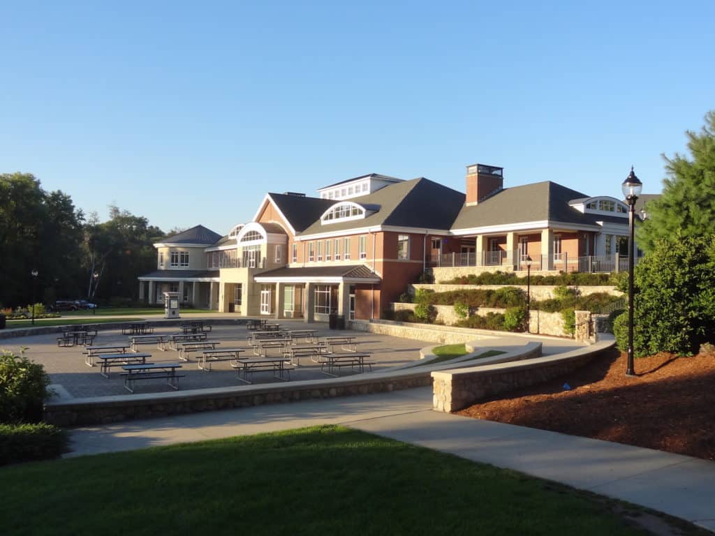 Curry College Student Center in Boston Blend Round - Stoneyard®