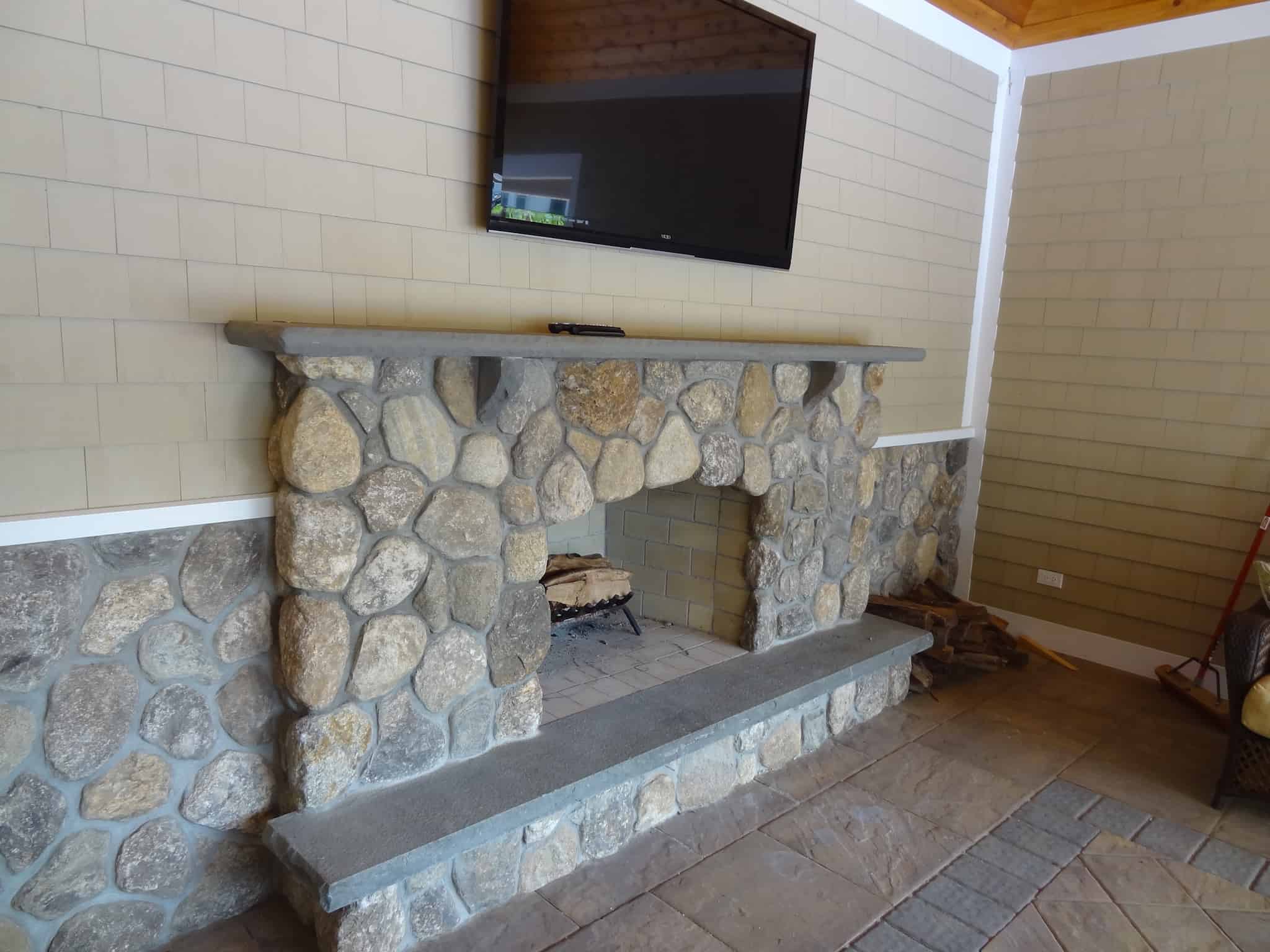Stone Veneer Fireplace Design Your Perfect Space