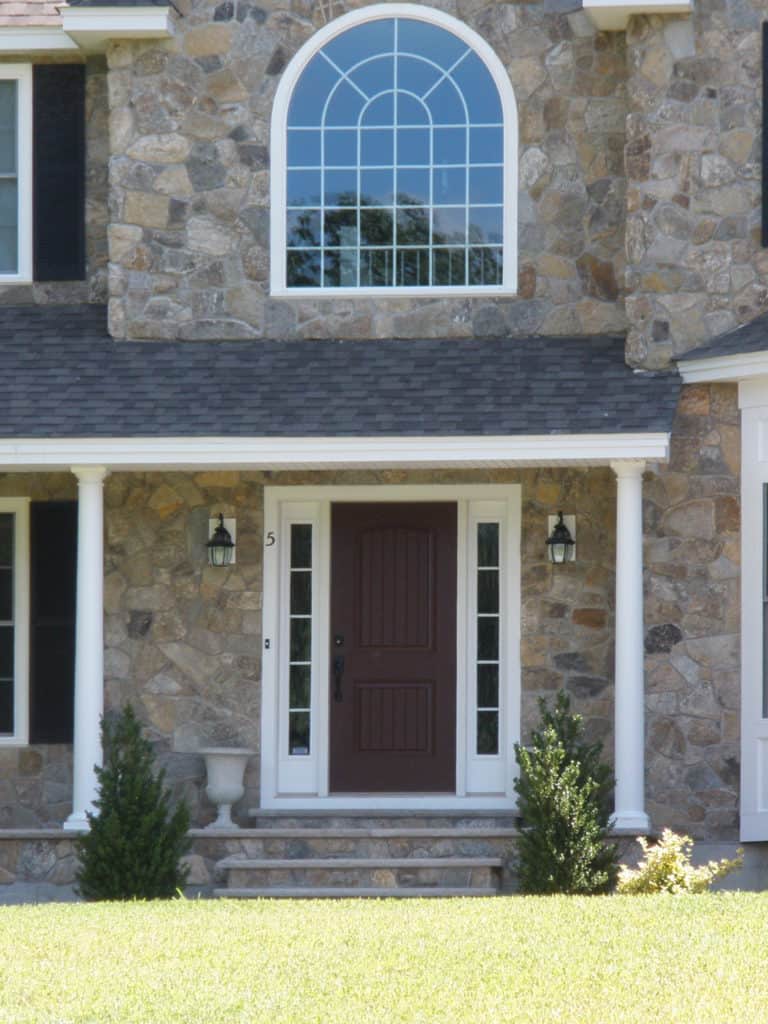 Custom Home Faced with Mixed Stone Blend - Stoneyard®