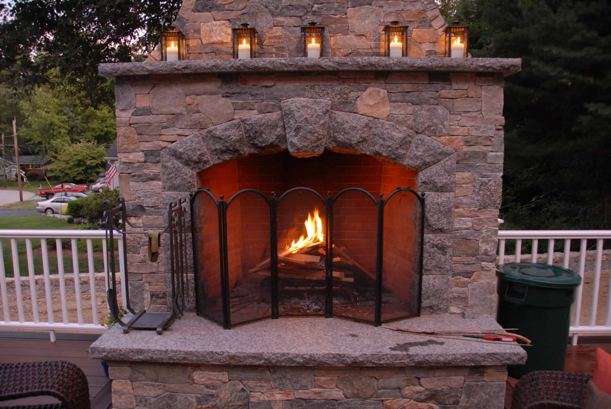 Decorative Tile For Outdoor Fireplace